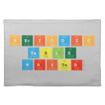 Periodic
 Table
 Writer  Placemats