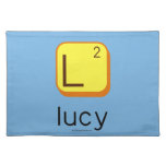 
 L
 lucy  Placemats