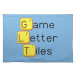 Game
 Letter
 Tiles  Placemats