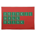 Periodic
 Table
 Writer  Placemats