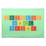 Periodic
 Table
 Writer  Placemats