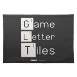 Game
 Letter
 Tiles  Placemats