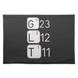 G23
 L12
 T11  Placemats