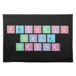 Periodic
 Table
 Writer  Placemats