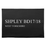 SHPLEY  Placemats