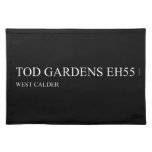 TOD GARDENS  Placemats