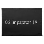 06 imparator 19  Placemats