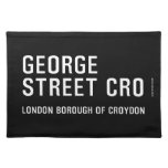 George  Street  Placemats
