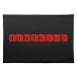 Hundroid  Placemats