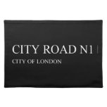 city road  Placemats