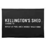 Kellington's shed  Placemats