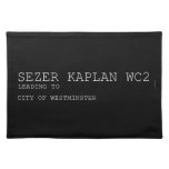 Sezer kaplan  Placemats