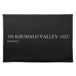 194 KHUMALO VALLEY  Placemats
