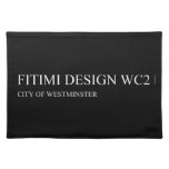 FitiMi Design  Placemats