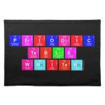 Periodic
 Table
 Writer  Placemats