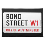 Bond Street  Placemats