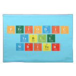 Periodic
 Table
 Writer  Placemats