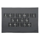 Periodic
 Table
 Writer  Placemats