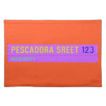 pescadora sreet  Placemats
