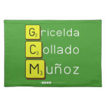 Gricelda
 Collado
 Muñoz  Placemats