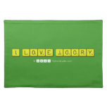 I love Joory   Placemats