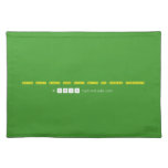 Hope keep calm and stay with me kaddu forever  Placemats