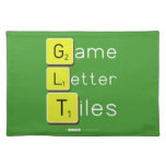 Game
 Letter
 Tiles  Placemats