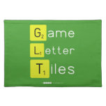 Game
 Letter
 Tiles  Placemats
