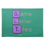 Game
 Letter
 Tiles  Placemats