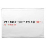 Pat and fitzroy Ave sw  Placemats