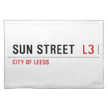 Sun Street   Placemats
