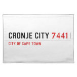 Cronje City  Placemats