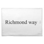 Richmond way  Placemats