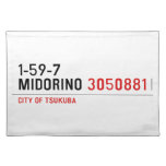 1-59-7  MIDORINO  Placemats