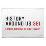 History  Around Us  Placemats