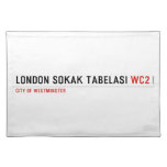 LONDON SOKAK TABELASI  Placemats