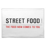 Street food  Placemats