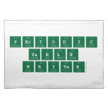 Periodic
 Table
 Writer  Placemats