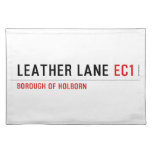Leather Lane  Placemats
