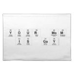your mom
 is gay  Placemats