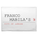 franco    mabila's  Placemats