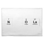 N OLA  Placemats