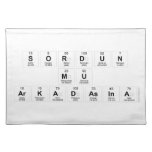 SORDUN 
 MU
 ARKADASINA  Placemats
