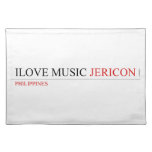ilove music  Placemats