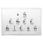 8th
 Grade
 Science  Placemats