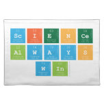 Science
 Always
 Win  Placemats