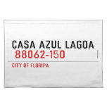 CASA AZUL LAGOA   Placemats