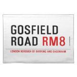 Gosfield Road  Placemats