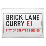 Brick Lane Curry  Placemats