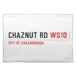 Chaznut rd  Placemats